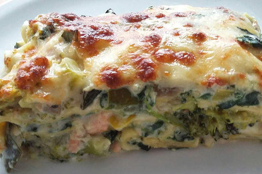 Lasagne au saumon et brocoli (congelé)